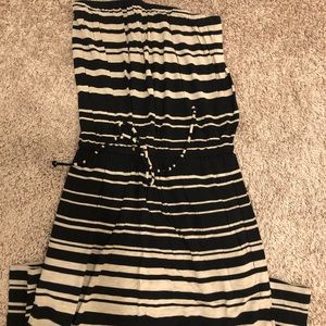 XXS jcrew strapless maxi dress